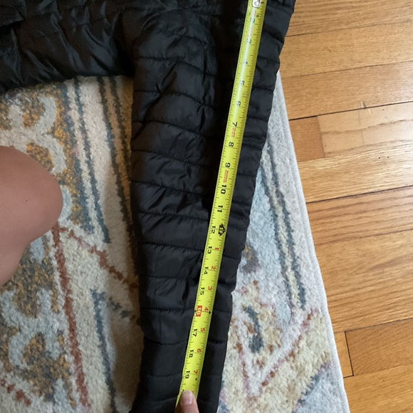 The North Face Quilted Black Reversible Jacket size girls large - Picture 7 of 10